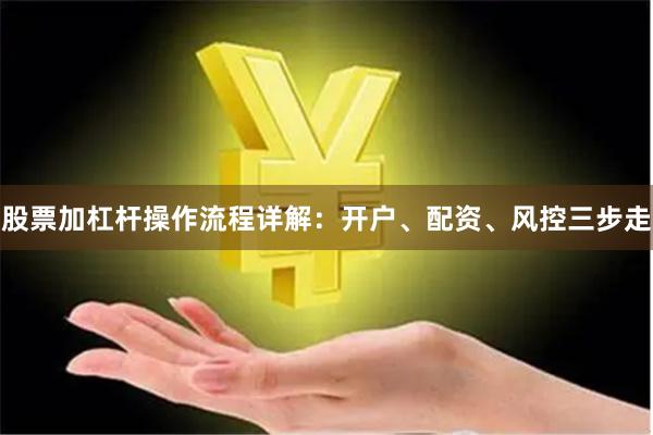 股票加杠杆操作流程详解：开户、配资、风控三步走